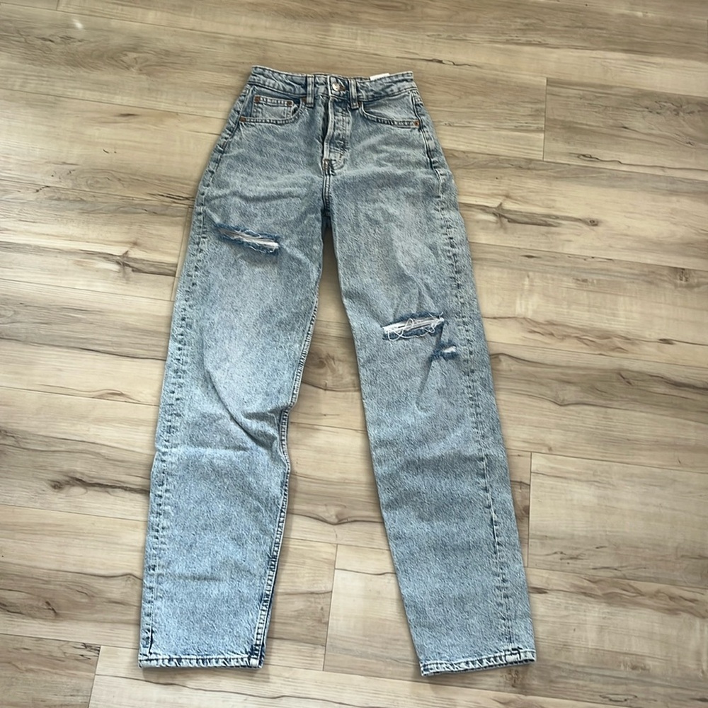 H&M Acid Wash Jeans